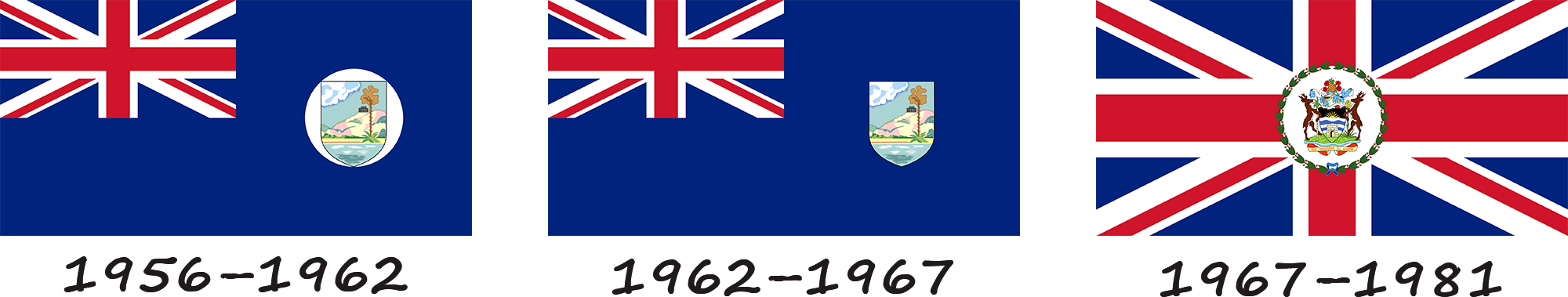 Historia de la bandera de Antigua y Barbuda