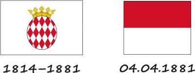 Histoire du drapeau de Monaco