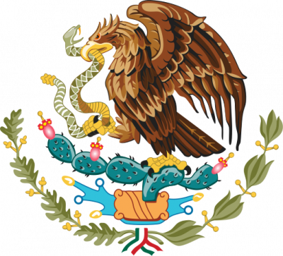 Les armoiries du Mexique