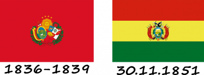 Histoire du drapeau bolivien