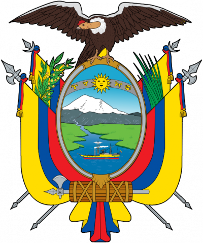 Les armoiries de l'Équateur